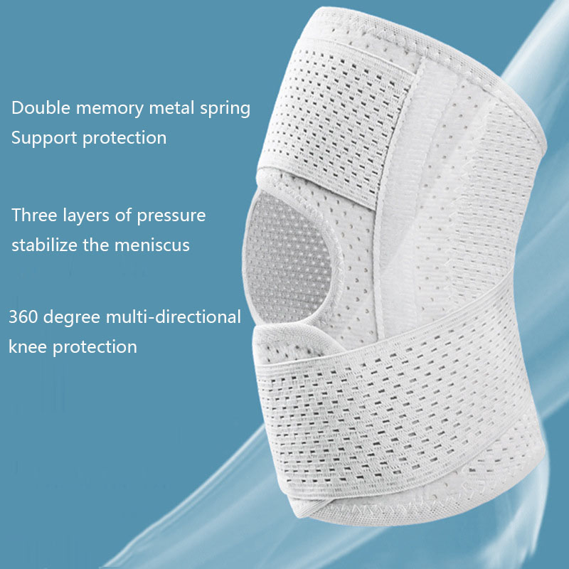 1PC Pressurized Elastic Sports Kneepad Men Women Knee Pads Arthritis Joints Protector Fitness Gear Volleyball Brace Protector