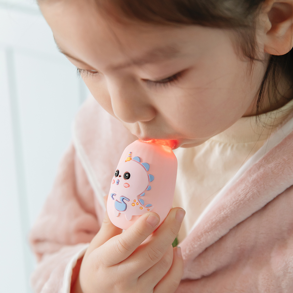 Smart Sonic Kids Electric U Shape Toothbrush Automatic Whitening Waterproof Soft Brush Children Cartoon Toddler USB Teethbrush