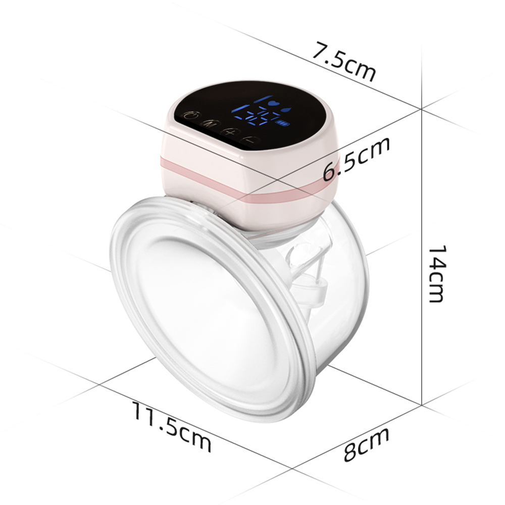 Electric Breast Pump Hands-Free Invisible Portable Silent Breast Pump Milk Extractor Automatic
