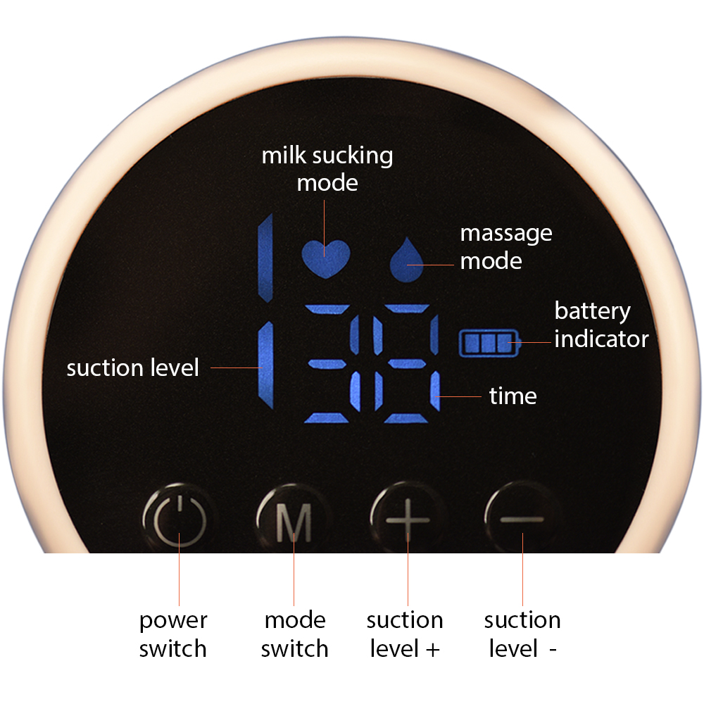 Electric Breast Pump Hands-Free Invisible Portable Silent Breast Pump Milk Extractor Automatic