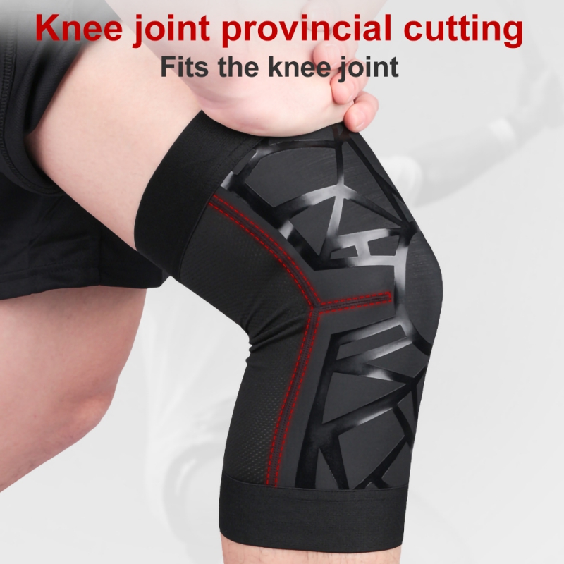 1pcs Compression Knee Sleeve Sports Security Protection Crossfit Elastic Knee Pads Gym Basketball Volleyball Knee Support Kneepad