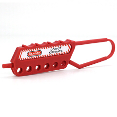 Nylon Hasp Lockout Idustrial 6 Holes Multiple Isolation Safety Lockout Hasp Loto lock out tag out