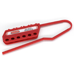 Nylon Hasp Lockout Idustrial 6 Holes Multiple Isolation Safety Lockout Hasp Loto lock out tag out