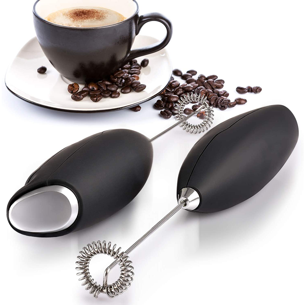 Kitchen Dining room appliances Electric Milk Frother 1pc Coffee Blender Milk Foamer with Holder Handheld Portable Foam Maker Whisk Mixer Frother Kitchen Tool