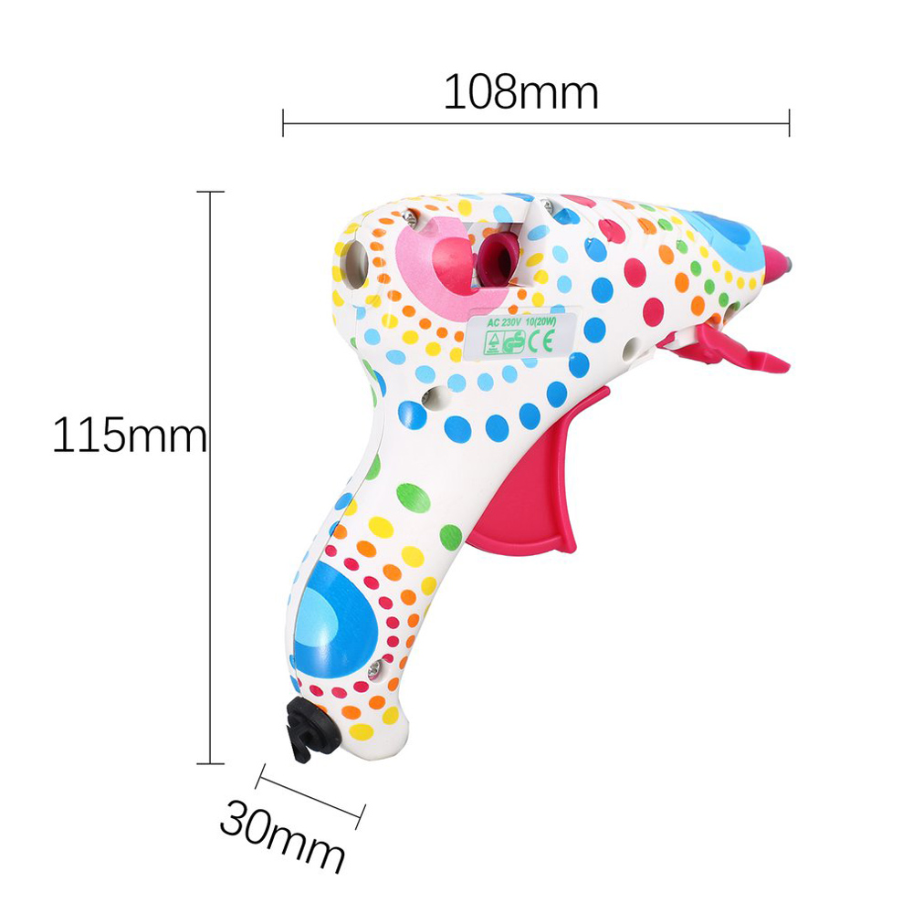 Fashion Design Pro'sKit GK-352G 220V Hot Melt Glue Gun DIY Repair Hot Melt Glue Tools Mini Glue Guns Portable