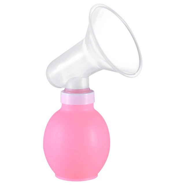 Portable Breast Pump TPE Elbow Simple Manual Breast Pump with Large Suction No BPA Baby Milk Feeding Saver New