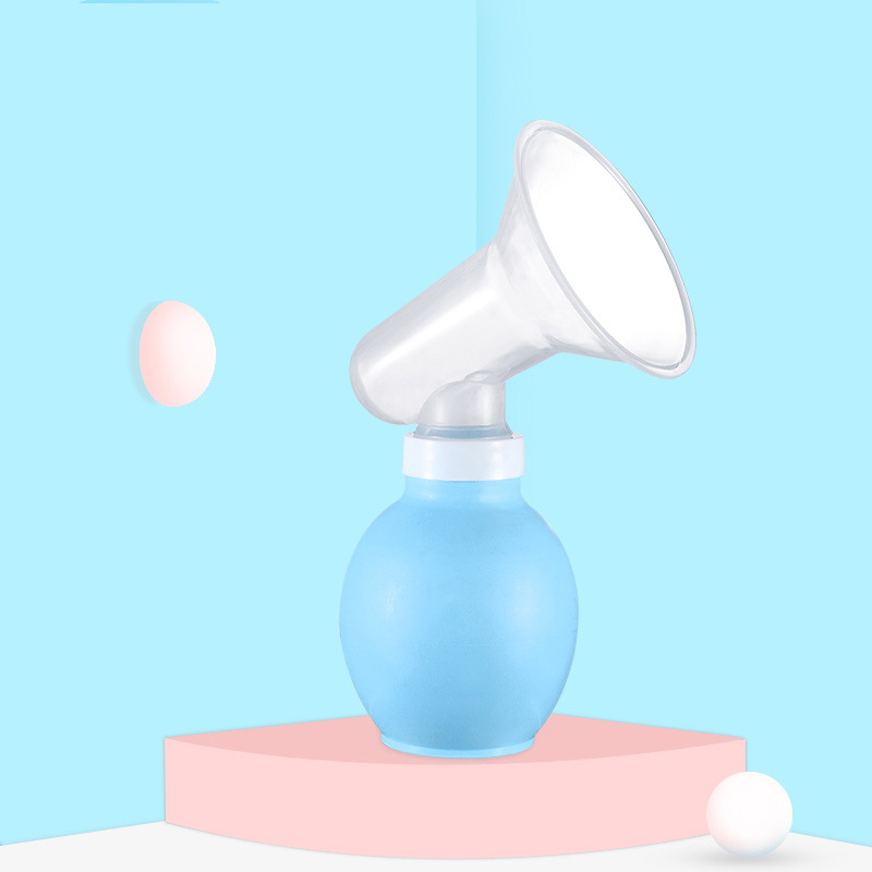 Portable Breast Pump TPE Elbow Simple Manual Breast Pump with Large Suction No BPA Baby Milk Feeding Saver New