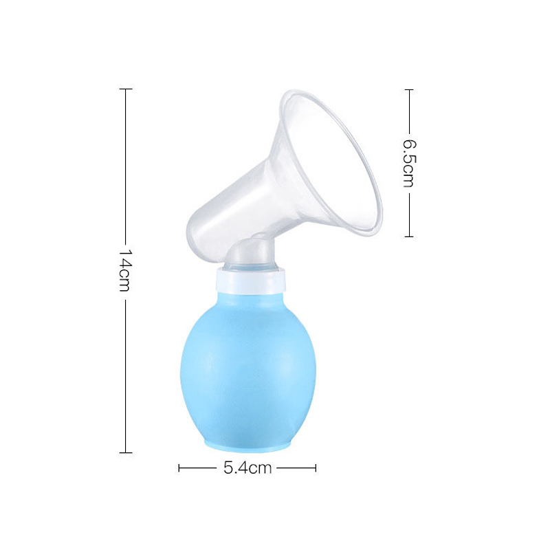Portable Breast Pump TPE Elbow Simple Manual Breast Pump with Large Suction No BPA Baby Milk Feeding Saver New