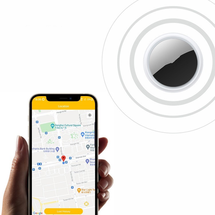 Mini GPS Tracker Bluetooth 4.0 Smart Locator for AirTag Smart Anti-Lost Device GPS Locator Mobile Keys Pet Kids Finder for Apple