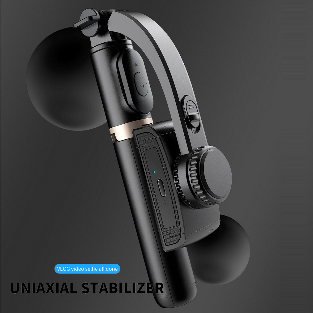 New Bluetooth handheld gimbal stabilizer selfie stick expandable handheld monopod mini tripod For Android IOS Gimb