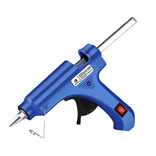 20W Hot Melt Glue Gun with Switch Indicator Bracket Household Hand Tools for 7mm Glue Stick