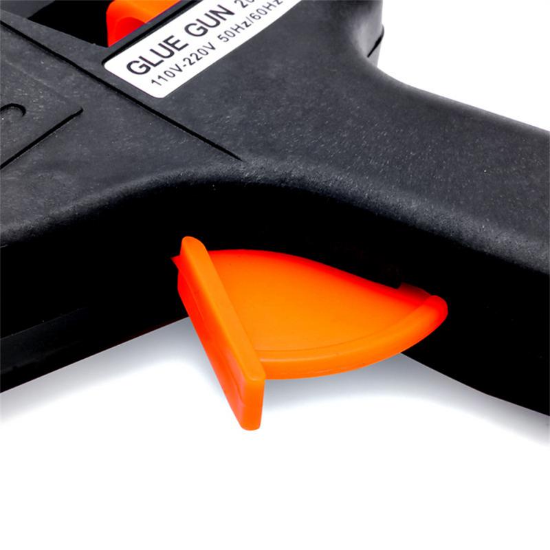 20W Hot Glue Gun Mini Industrial Hot silicone gun High Temp Heater Melt Repair Tool For 7mm Sticks DIY Craft Repair Tool