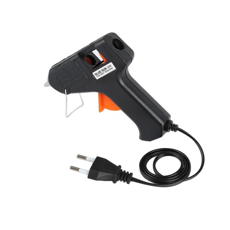 20W Hot Glue Gun Mini Industrial Hot silicone gun High Temp Heater Melt Repair Tool For 7mm Sticks DIY Craft Repair Tool