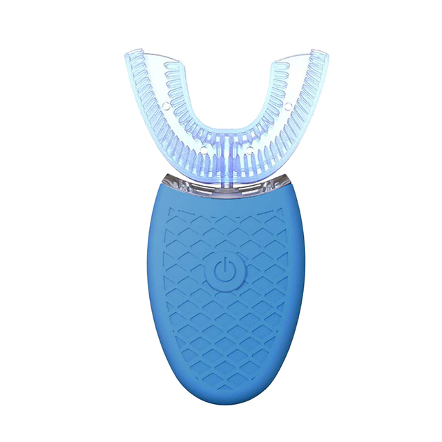 Silicone Electric Toothbrush 360 Degree for Children/Aldult Smart Automatic Whitening Blue Light Tooth Brush Baby Brush