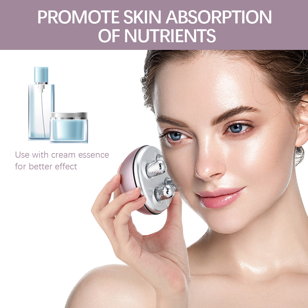 3D Face Massager EMS Roller Face Lift Massager Micro Current Tighten Face Wrinkle Removal Home Multi-Functional Beauty Devices