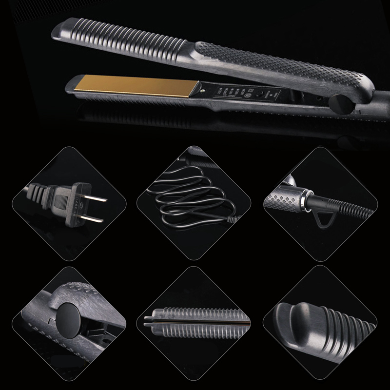 Corrugation Flat Iron Hair Straightener Professional Straightening Irons Corrugated Hair Curler Crimping Corn Perm Curling Iron