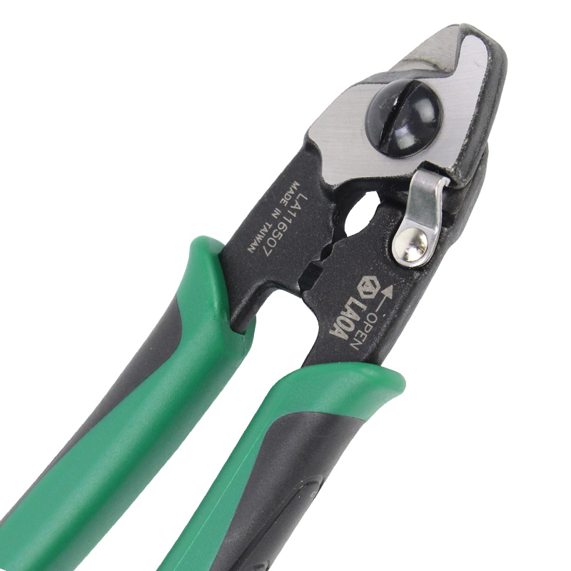 Cable Cutter LAOA 7 Inch  CR-MO Wire Scissors Wire Cutters Electrical Wire Cable Cutters Stripper Pliers Electrician Scissors