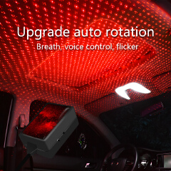 USB Car Interior Roof Atmosphere Starrry Sky Lamp LED Projector Star Night Light
