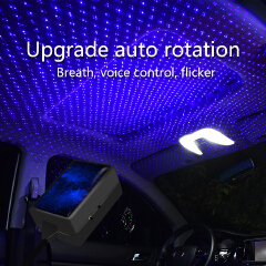 USB Car Interior Roof Atmosphere Starrry Sky Lamp LED Projector Star Night Light