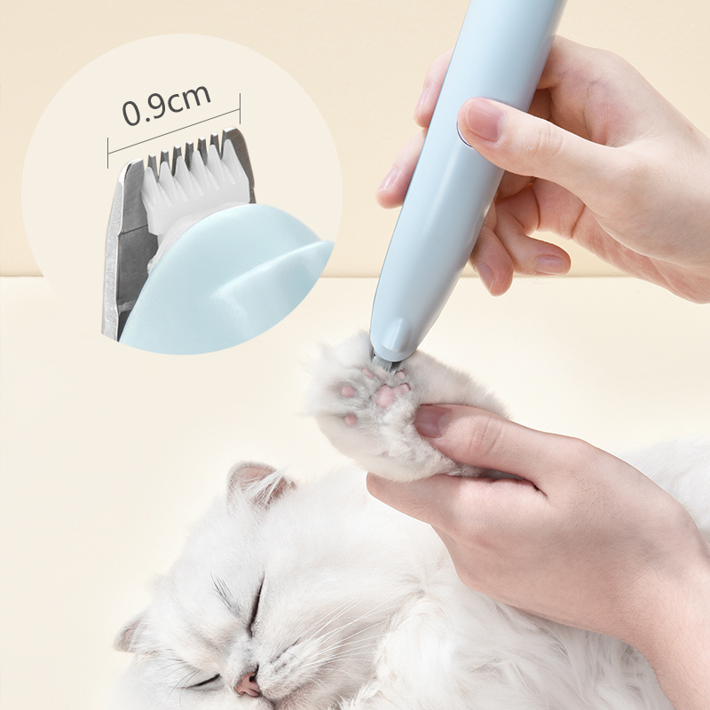 Dog Clipper Pet Foot Hair Trimmer Professional Cat Dog Grooming Clippes Animals Haircut Cutter Electric Shaver With LED Light