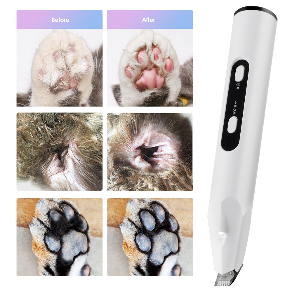 Dog Clippers Electric Pet Hair Trimmer Professional Grooming Tools Haircut Machine Pet Shaver Cordless Silent Dog Hair Trimmer