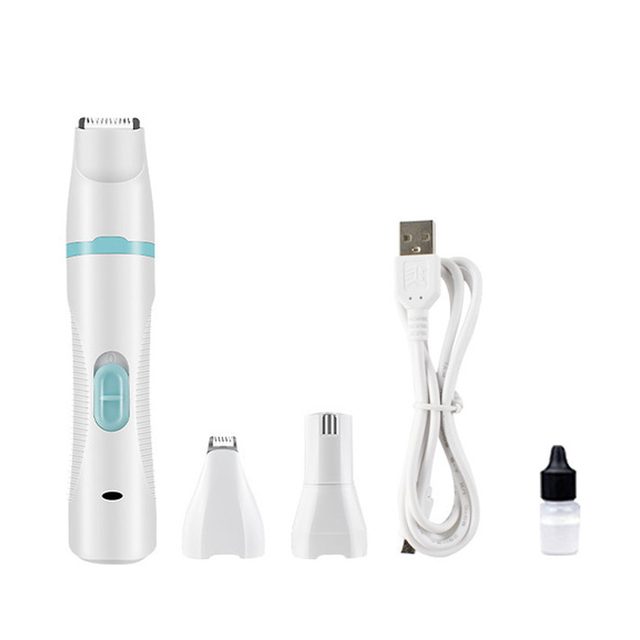 Pet Grooming Clippers 3 IN 1 Dog Cat Foot Hair Trimmer Electrical Shearing Cutter Dog Haircut Paw Shaver Clipper Grooming Tool