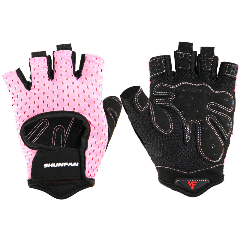 1 Pair Outdoor BodyBuilding Gym Fitness Wear Resistant Palm Protection  Professional Weightlifting Glove For Men&Women