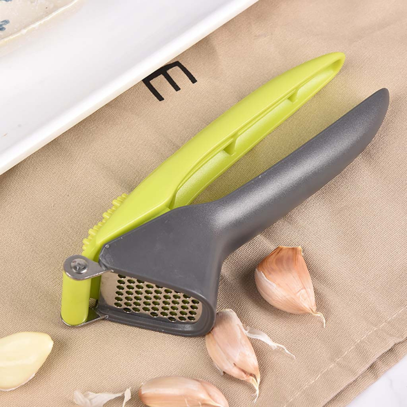 Metal Garlic Press Garlic Mincer Chopper Crusher Presser Slicer Grater Squeezer With Great Handle Kitchen Tools Household