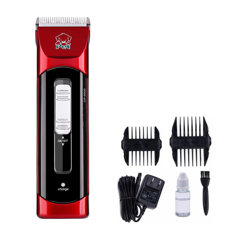 Professional Pet  Clipper CP9500 Electric Shaver Dog Trimmer Clipper 4 Adjustable Cutting Length Rechargeable Cutting Machine