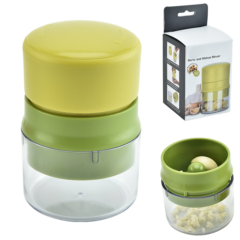 Kitchen room appliances Practical Garlic Press Chopper Mincer Hand Presser Crusher Walnut Peanut Grinder