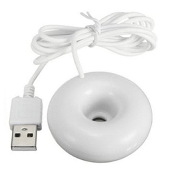 Mini Portable Donuts Negative Ion Humidifier USB Air Humidifier Purifier Aroma Diffuser Steam For Home