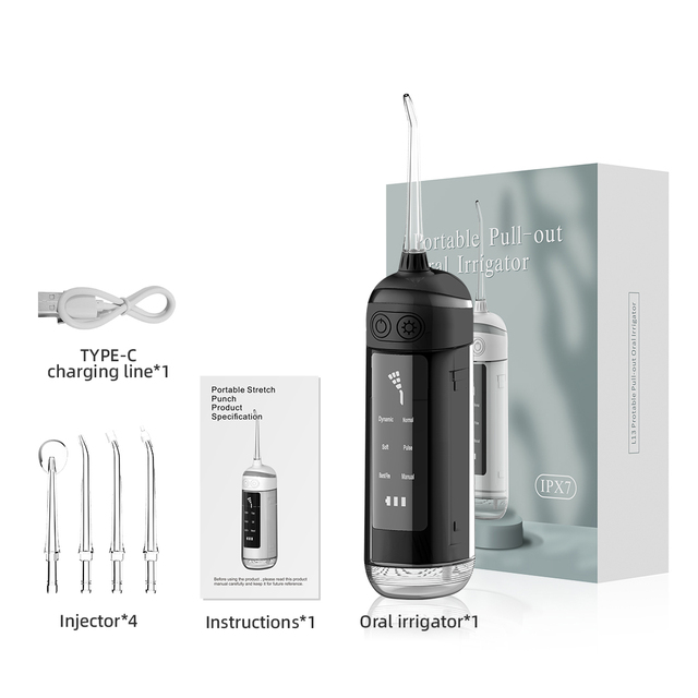 Portable Electric Oral Irrigator Dental Water Jet  Adjustable180ml Water Tank vs xiaomi Wireless Rechargeable Water Flosser
