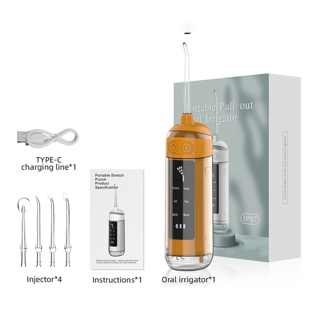 Portable Electric Oral Irrigator Dental Water Jet  Adjustable180ml Water Tank vs xiaomi Wireless Rechargeable Water Flosser