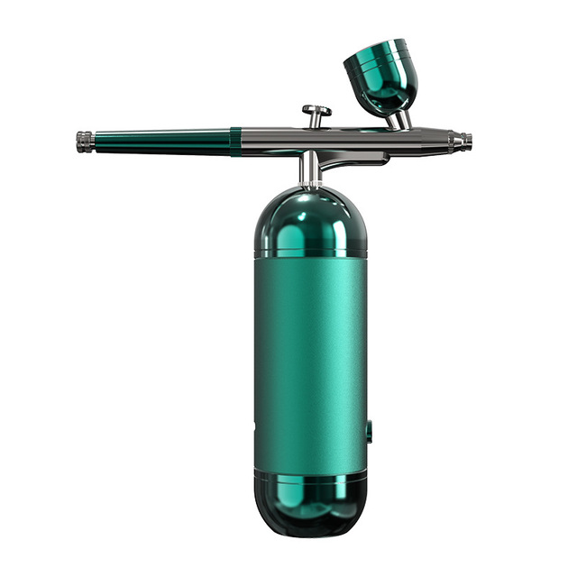 Oxygen Injector Nano High-pressure Spray Water Injector 160kpa Facial Beauty Hydration and Moisturizing Blue Light Oxygen Inject