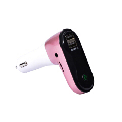 Bluetooth 5.0 AUX Input Car Kit FM Transmitter Wireless TF U Disk MP3 Music player audio adapter Dual USB Car Charger Hands-free