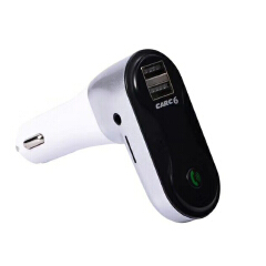 Bluetooth 5.0 AUX Input Car Kit FM Transmitter Wireless TF U Disk MP3 Music player audio adapter Dual USB Car Charger Hands-free