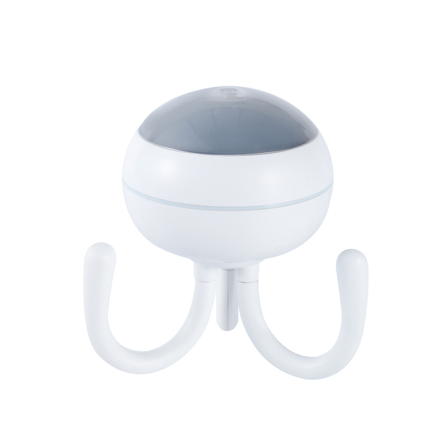 Portable 200ml USB Cool Mist Cute Pet Humidifier Mini Octopus Ultrasonic Air Humidifier for Home Office Bedroom