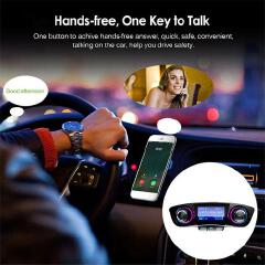 Car Bluetooth FM Transmitter Modulator Handsfree Call Car Kit Dual USB Charger Adapter AUX Audio Music MP3 Player Accessories