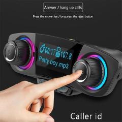 Car Bluetooth FM Transmitter Modulator Handsfree Call Car Kit Dual USB Charger Adapter AUX Audio Music MP3 Player Accessories