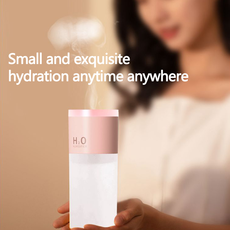 Air Humidifier Smoke Ring Atomizer Aroma Diffuser Household Car Wireless Rechargeable Ultrasonic Essential Oil Diffuser