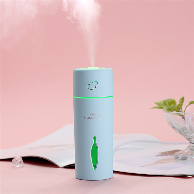 Mini Air Humidifier Colorful Night Light Aroma Essential Oil Diffuser Humidifier Car Mist Maker Air Cooling Humidifiers for Home