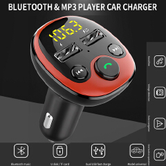 Car Wireless Bluetooth FM Transmitter MP3 Music Player Radio Dual USB Car Fast Charger Adapter Car Accessories