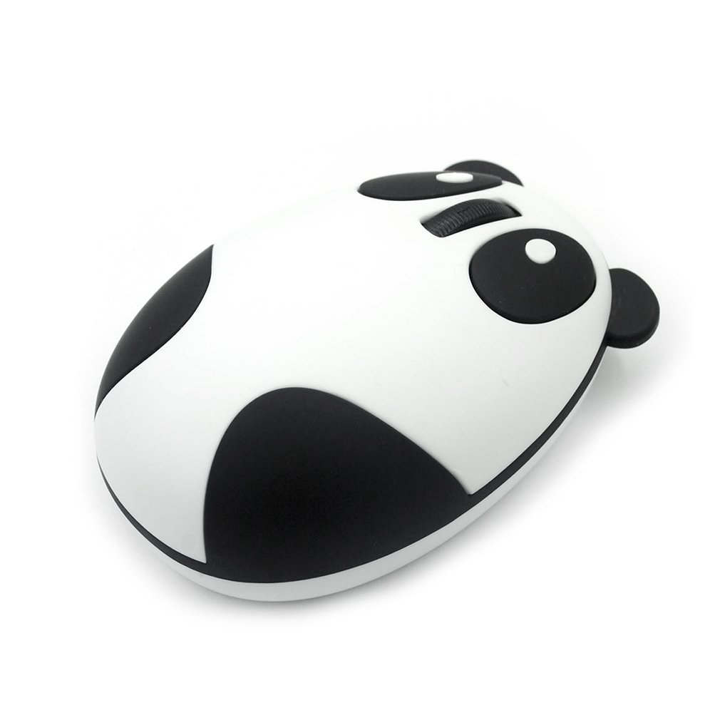 Ergonomic 2.4GHz Wireless Rechargeable Optical Panda Shape Computer Mouse Gaming Professional Gamer Mouse