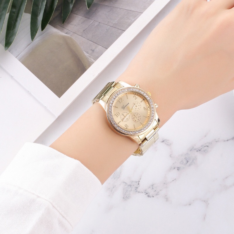 Watch for women Fashion Rhinestone Stainless steel Quartz Women watch