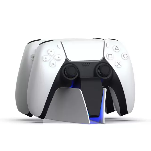 For PS5 Type-C DualSense Fast Charger Dual Charging Dock Charge Station for PS 5 GamePad Wireless Game Controller