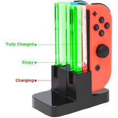 Controller Charger LED Indicator Charging Dock Station