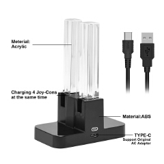 Controller Charger LED Indicator Charging Dock Station