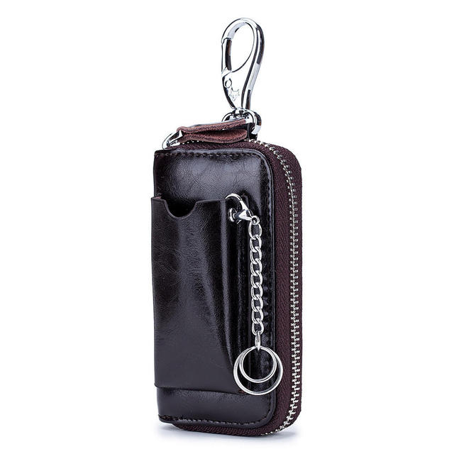 Men's Bags > Wallets & Holders Car Key Wallet Pouch Bag Case Wallet Holder Chain Key Wallet Pocket Key Organizer Pouch Case Bag Dropshipping