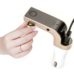 Wireless Bluetooth FM Transmitter Modulator LED Car Handsfree Car Kit MP3 Music Player Radio Adapter With USB Car Charger