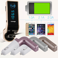 Wireless Bluetooth FM Transmitter Modulator LED Car Handsfree Car Kit MP3 Music Player Radio Adapter With USB Car Charger
